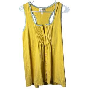Matilda Jane Sunny All Over Tank Women Size Large Dainty Fairycore Feminine